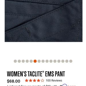 Woman’s 5.11 EMS Pants